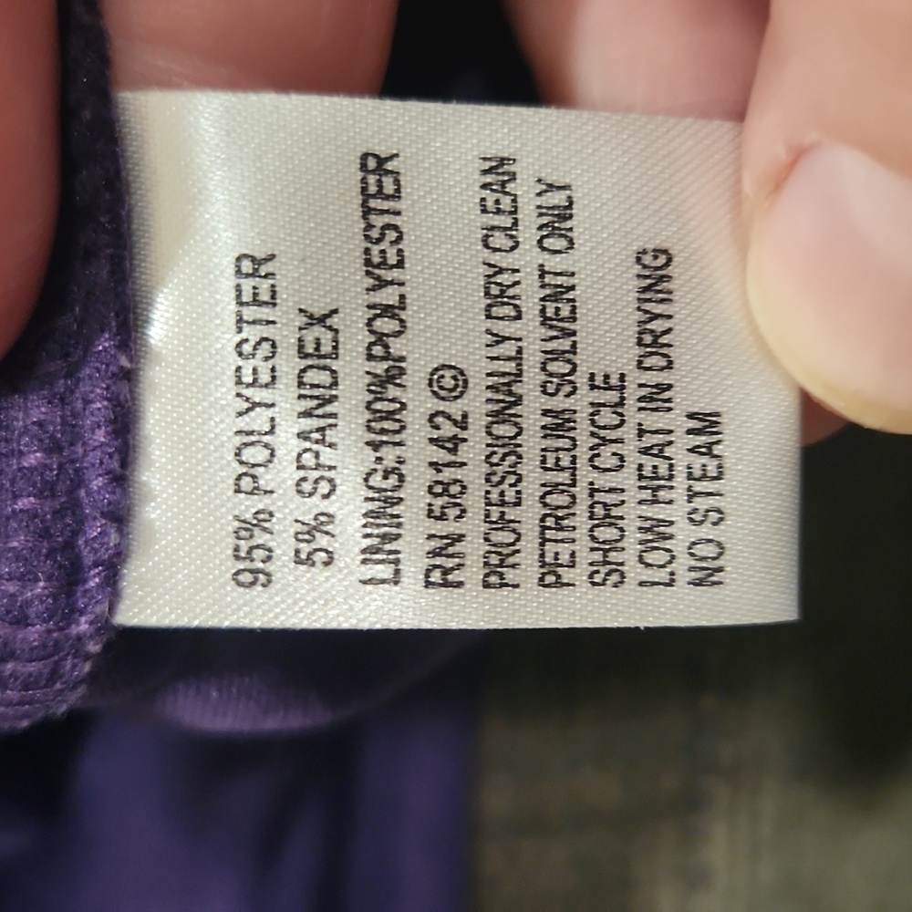 London Times Purple Tie-Strap Midi Dress - Picture 10 of 11